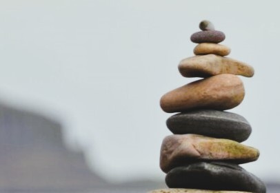 pile of rocks balanced
