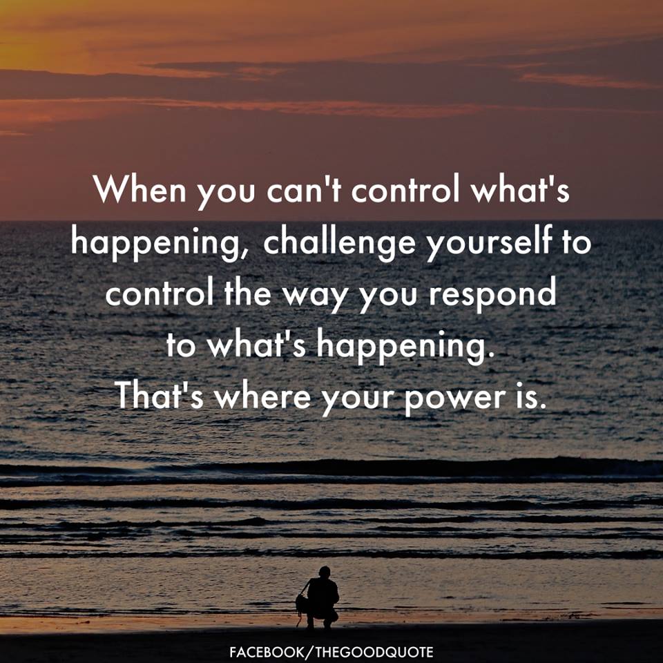 Your secret super power - change the way you respond