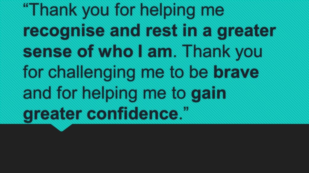 Gain greater confidence