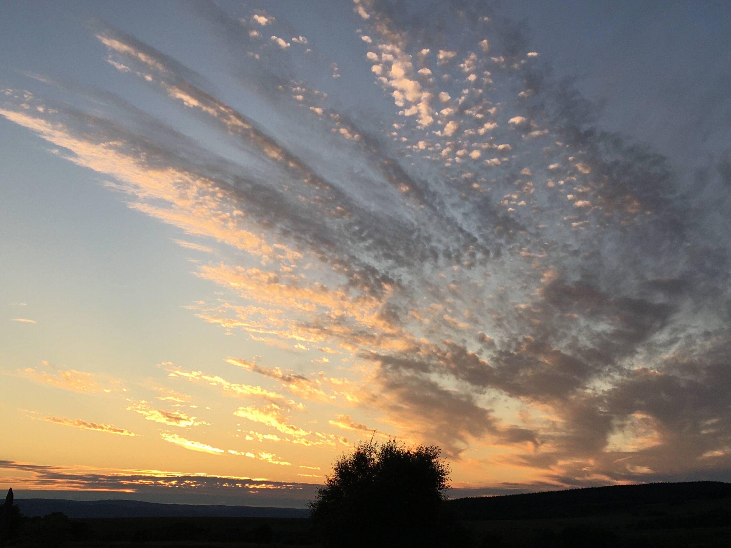 glorious sunset sky - moving from authority to influence