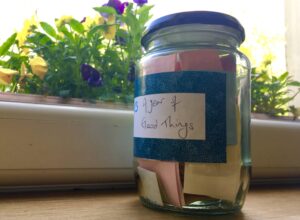 Jar of good things gratitude practice
