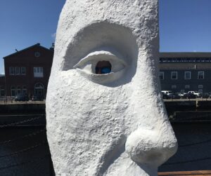 Looking through the eye of a mask. Is this mine to do